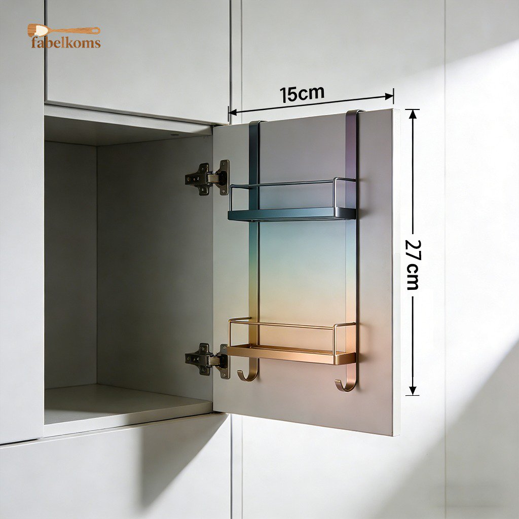 廚房收納用櫥櫃掛勾實景應用