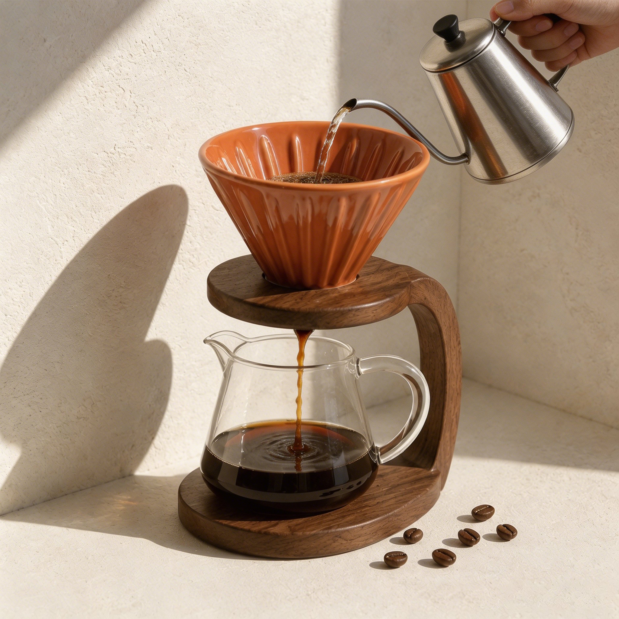 Hausgebrauch Handfilter-Kaffee-Komplettpaket