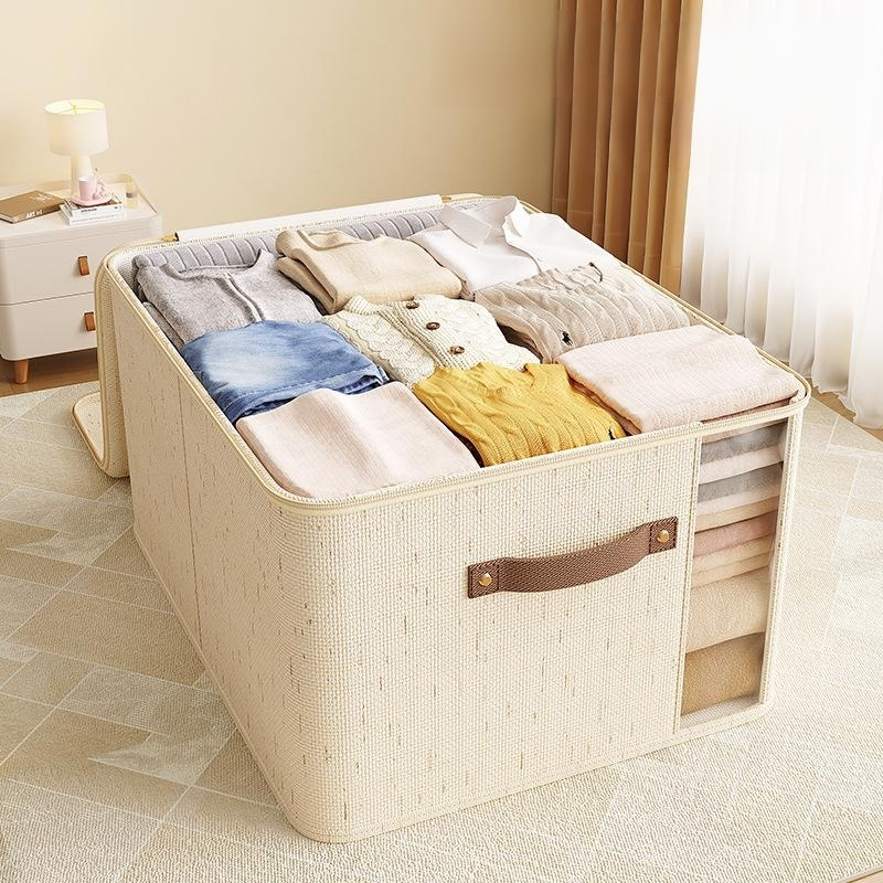 Aufbewahrungsbox mit Doppelfenster