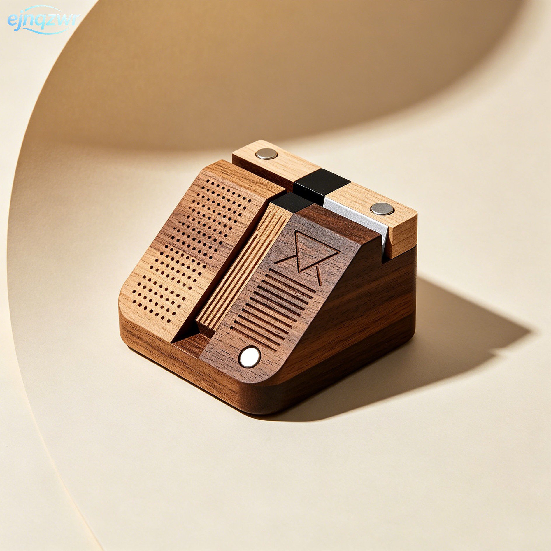 Memo-Halter aus Massivholz