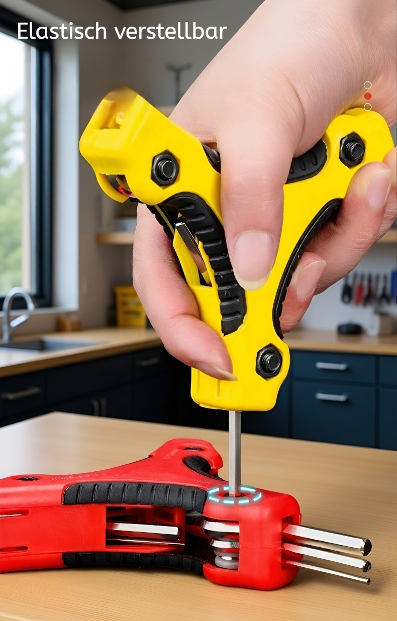 Extra harte Innensechskant-Schlüssel im praktischen Set