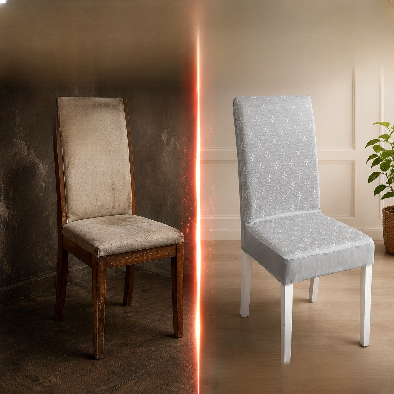 Universal All-in-One Chair Cover in Simple Design