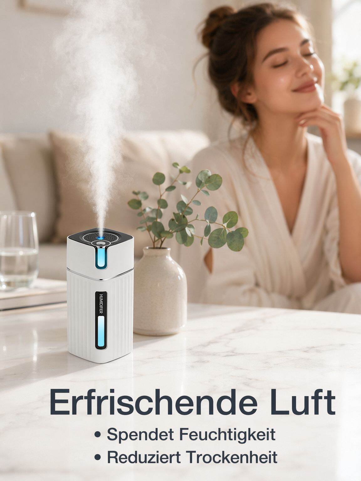 Kleiner leiser Luftbefeuchter