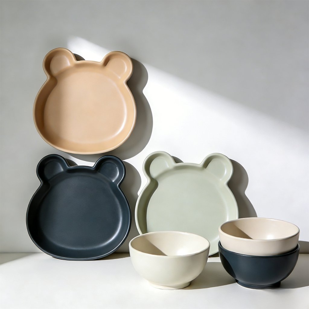 キッズ用おもしろ食器セット