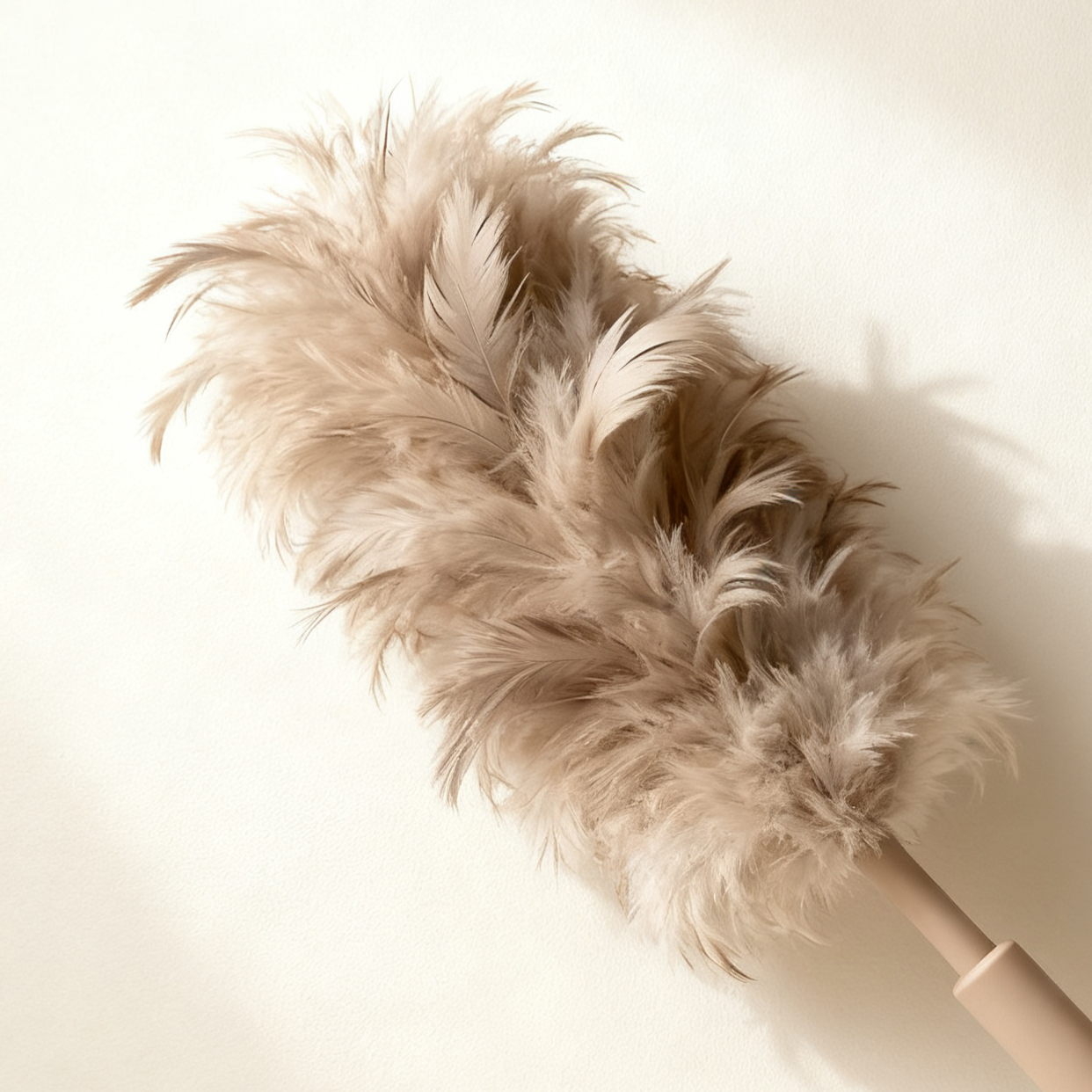 ダストフリー天然羽根羽根ダスター3枚入の製品パッケージ画像