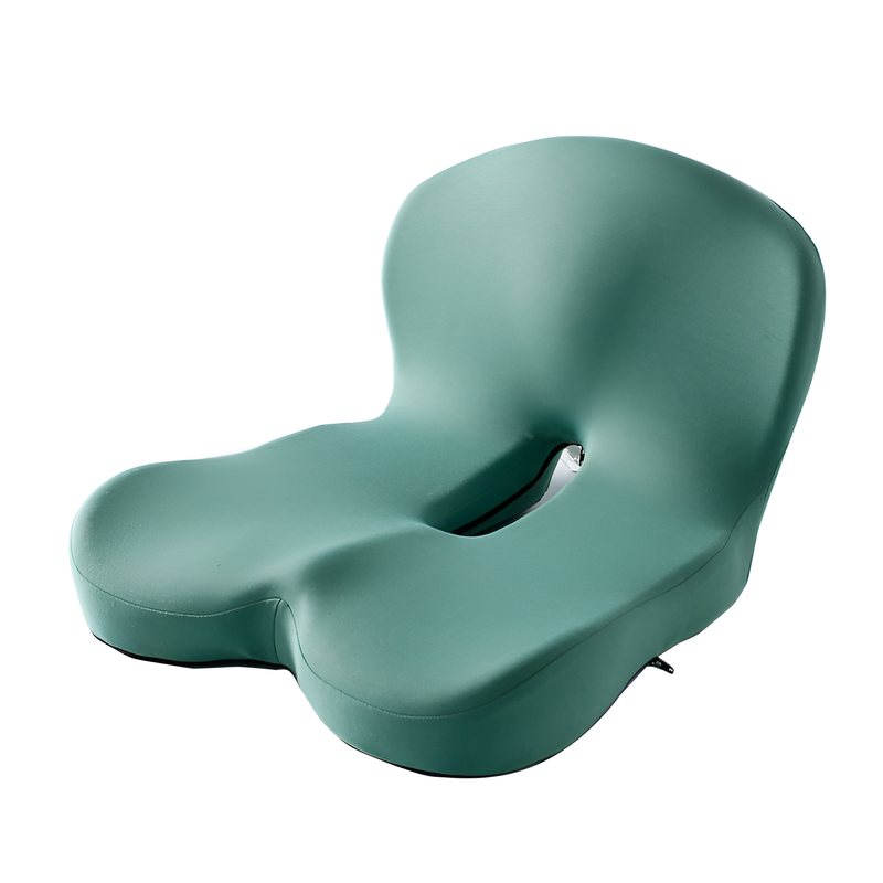 Memory foam integrated seat and back cushion
