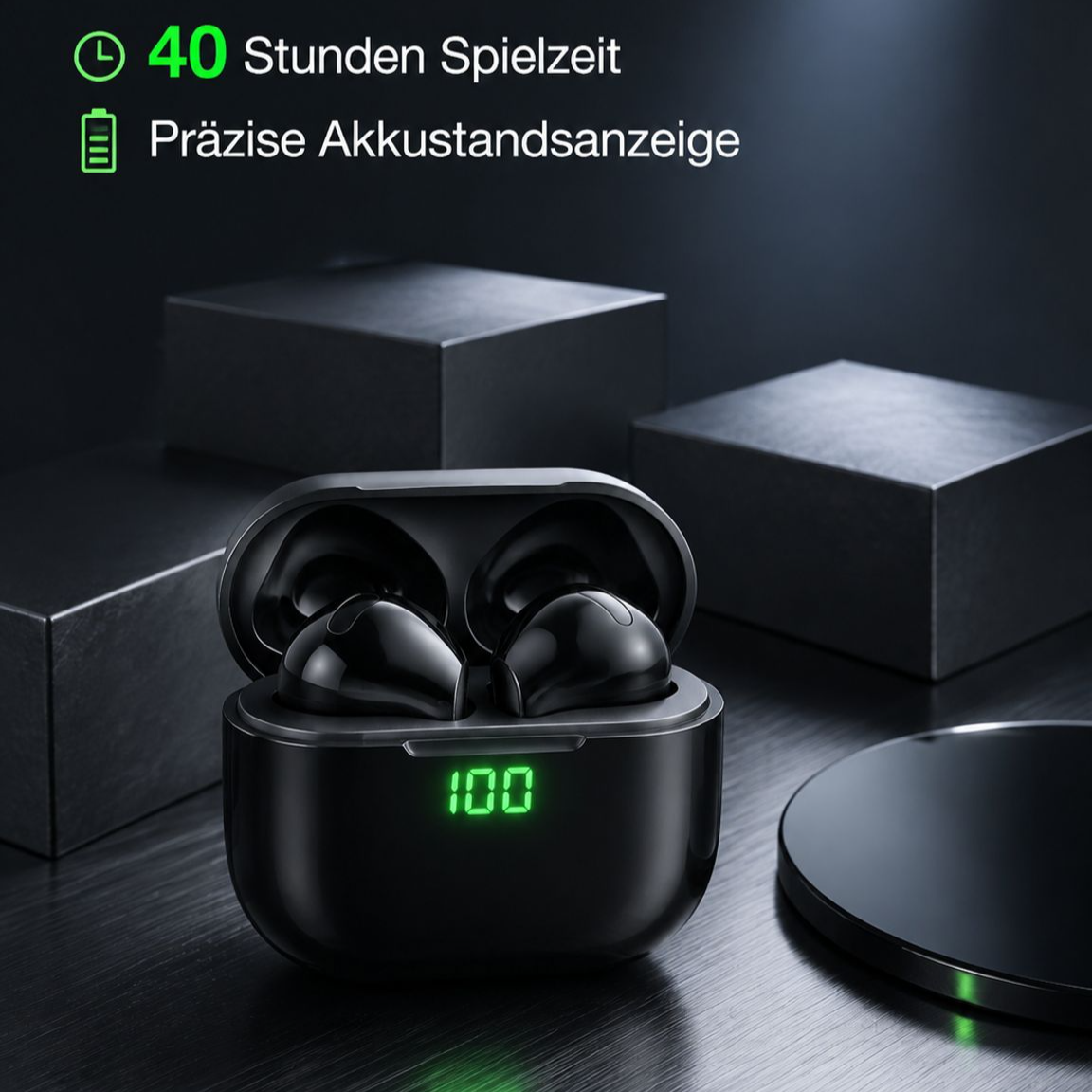 Bluetooth Sportkopfhörer 2026 Neu – Kabellos, HiFi-Klangqualität