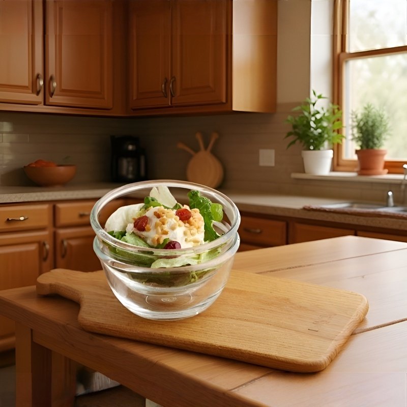 新しい透明ガラスボウル