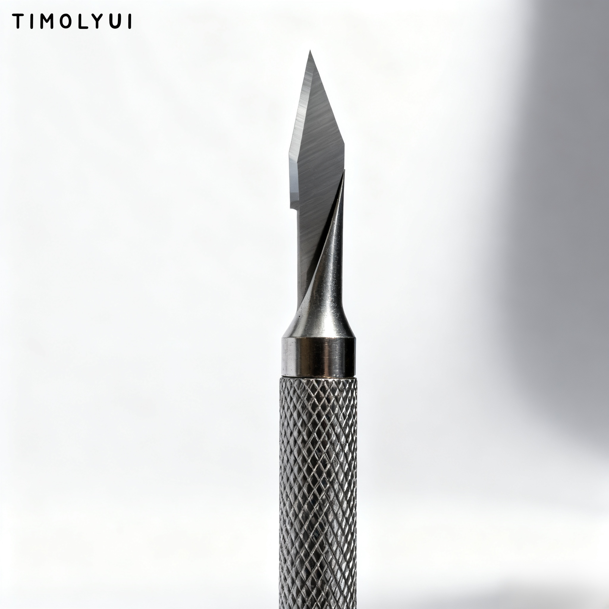 금속 손잡이 조각 칼 (6개)