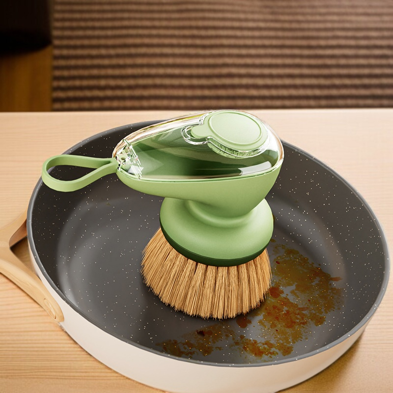 가정용 손상없는 냄비 청소 브러쉬 이미지