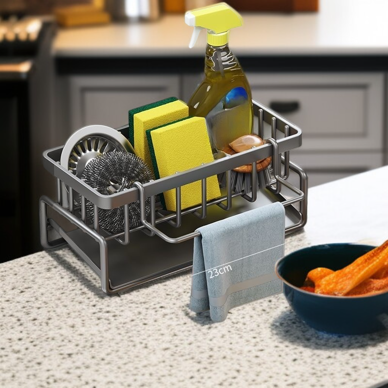 Multifunktionales Edelstahl-Abtropfgestell 