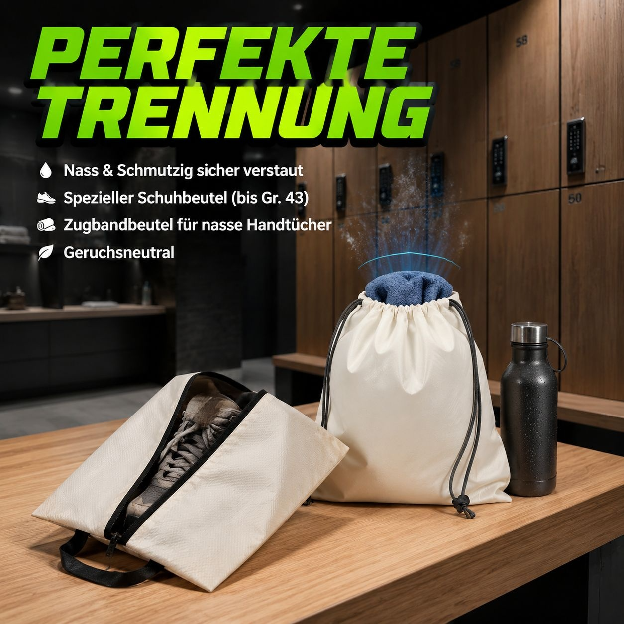 sac de compression de voyage portable