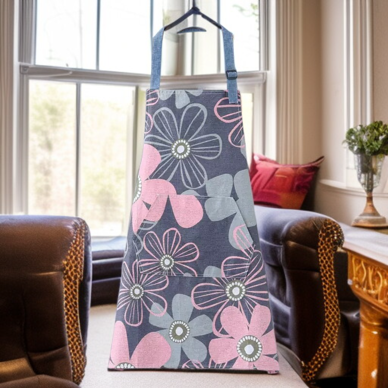 Delantal resistente con diseño de girasol para chefs