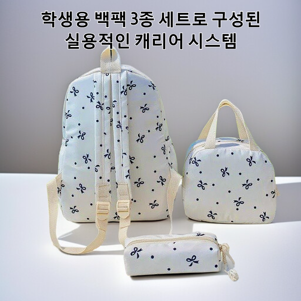 학생용 대용량 캐주얼 다용도 백팩