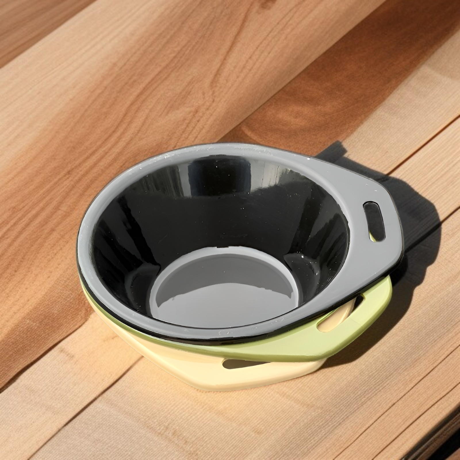 Portable outdoor camping bowl