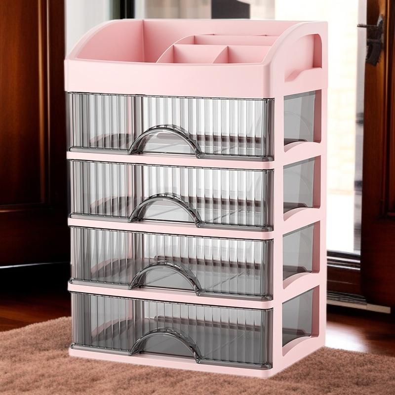 桌面抽屜收納盒化妝品櫃