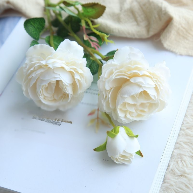 Roses artificielles pour mariage
