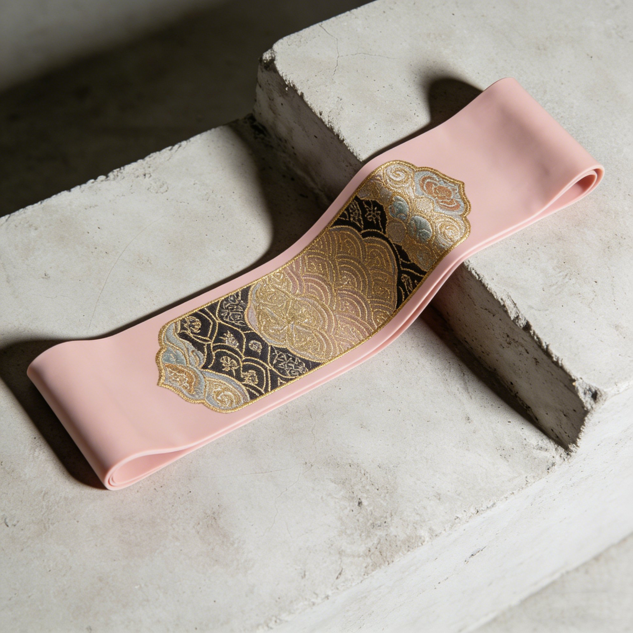 ヨガエクササイズバンド使用例