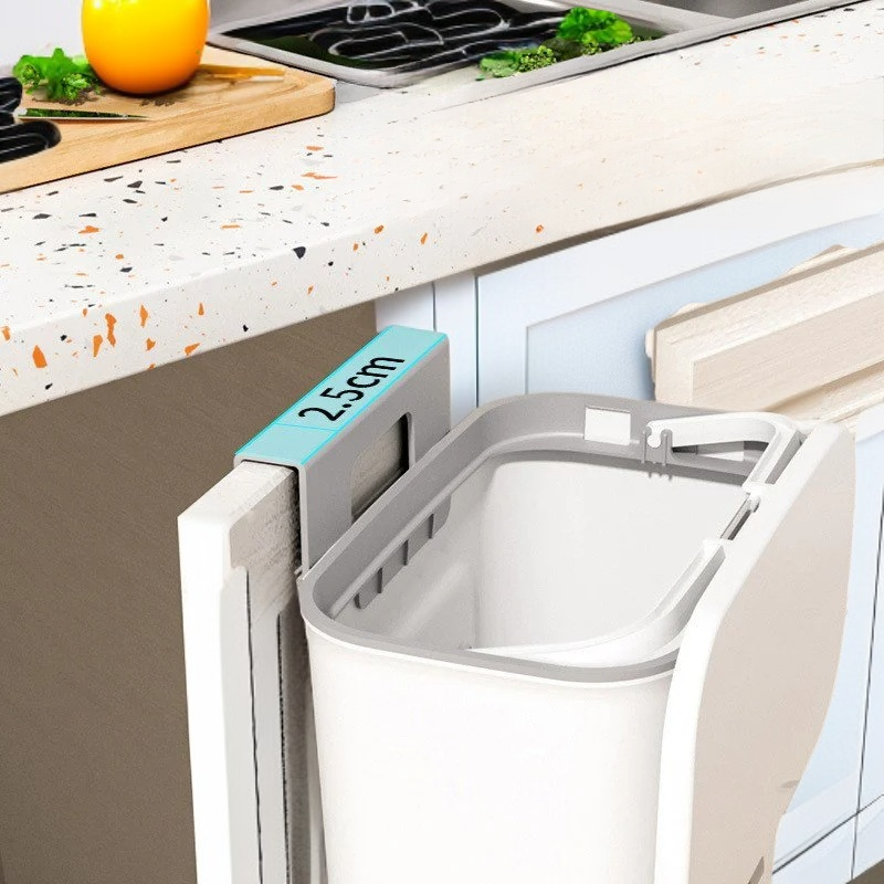Home Kitchen Hanging Garbage Bin Multi-use Toilet Trash Can