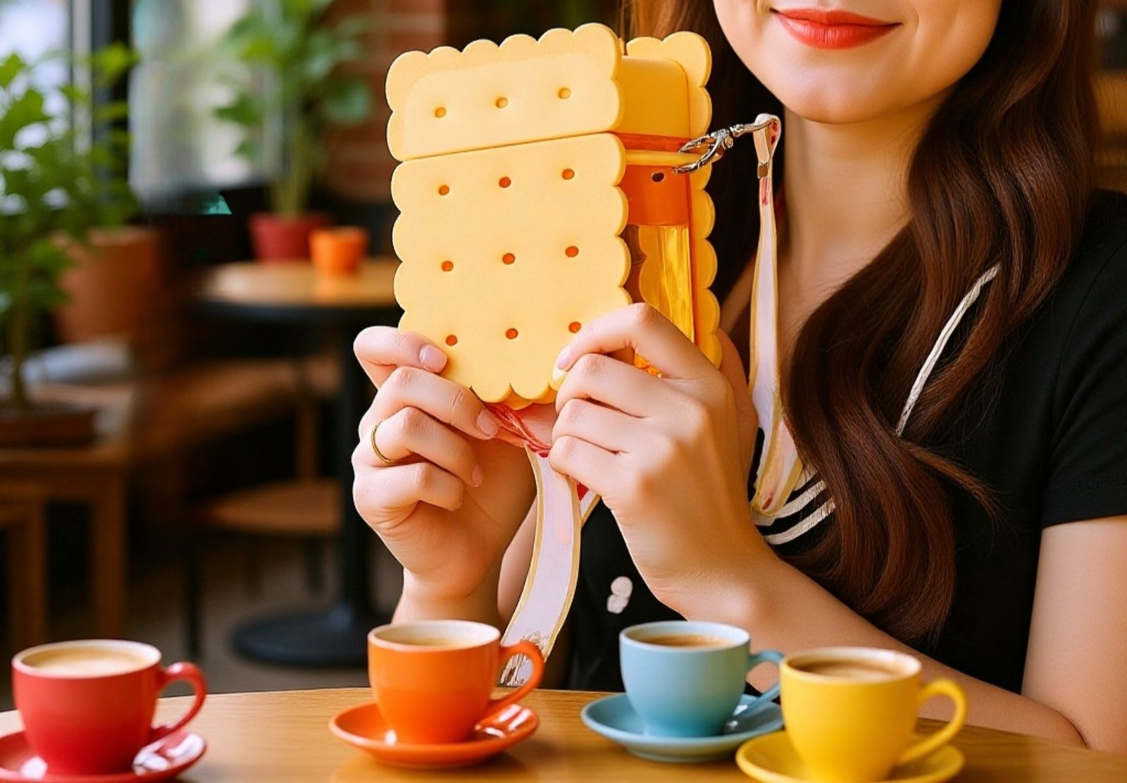 Playful cookie themed drinkware for parties