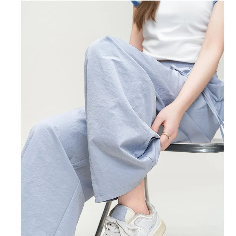 カーブデザインワイドパンツ着用イメージ