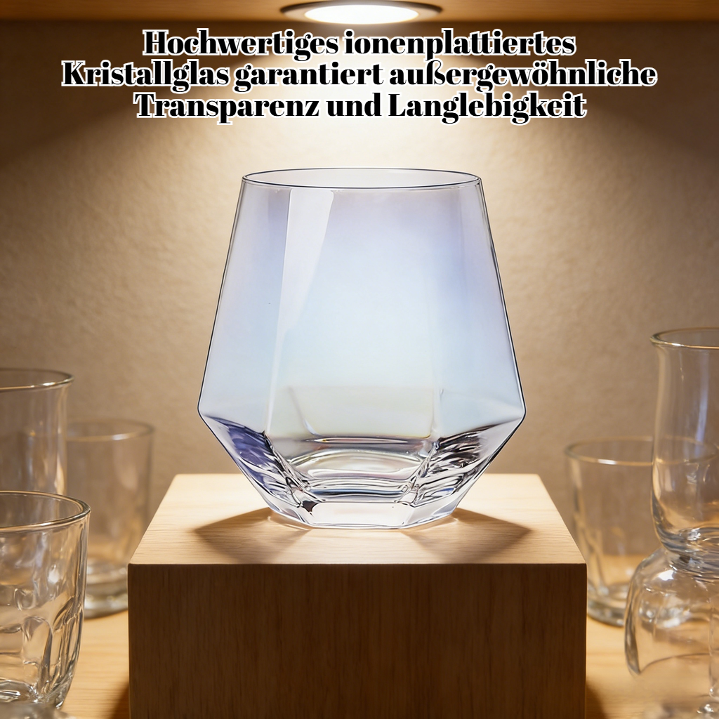 Hexagonales Diamantglas