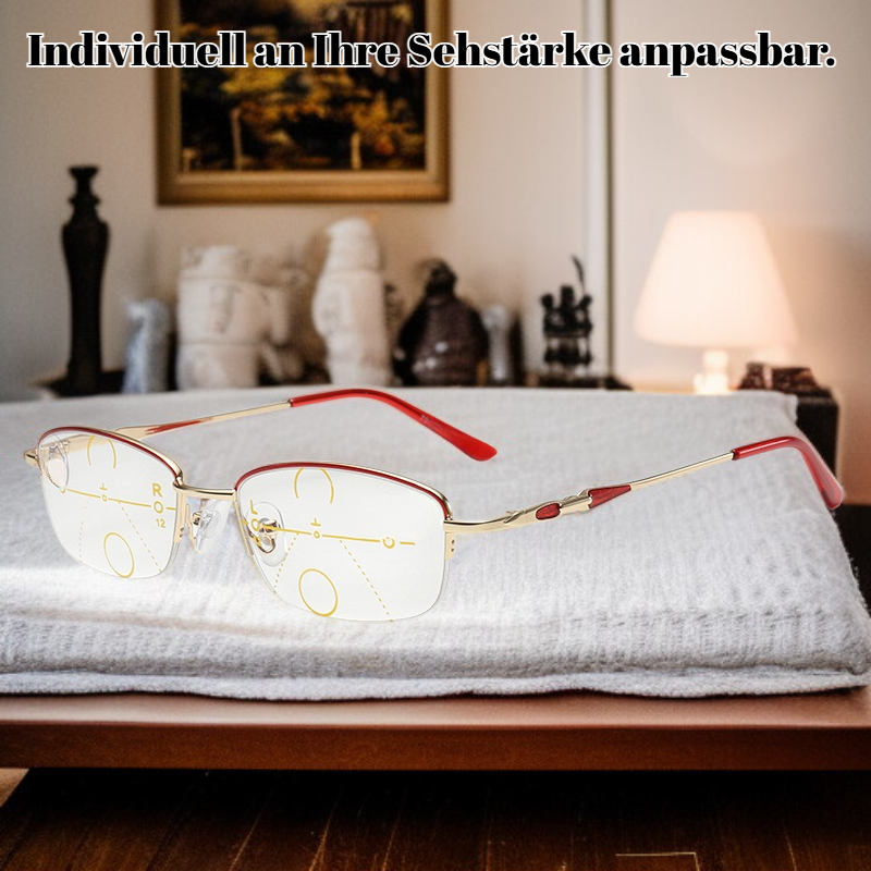 Verstellbare Gleitsicht-Lesebrille