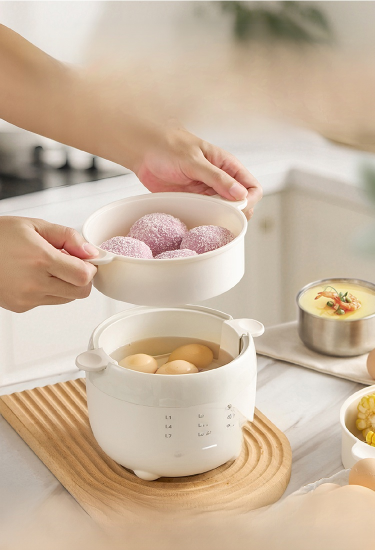 【นึ่งได้ต้มได้】เครื่องต้มไข่อเนกประสงค์