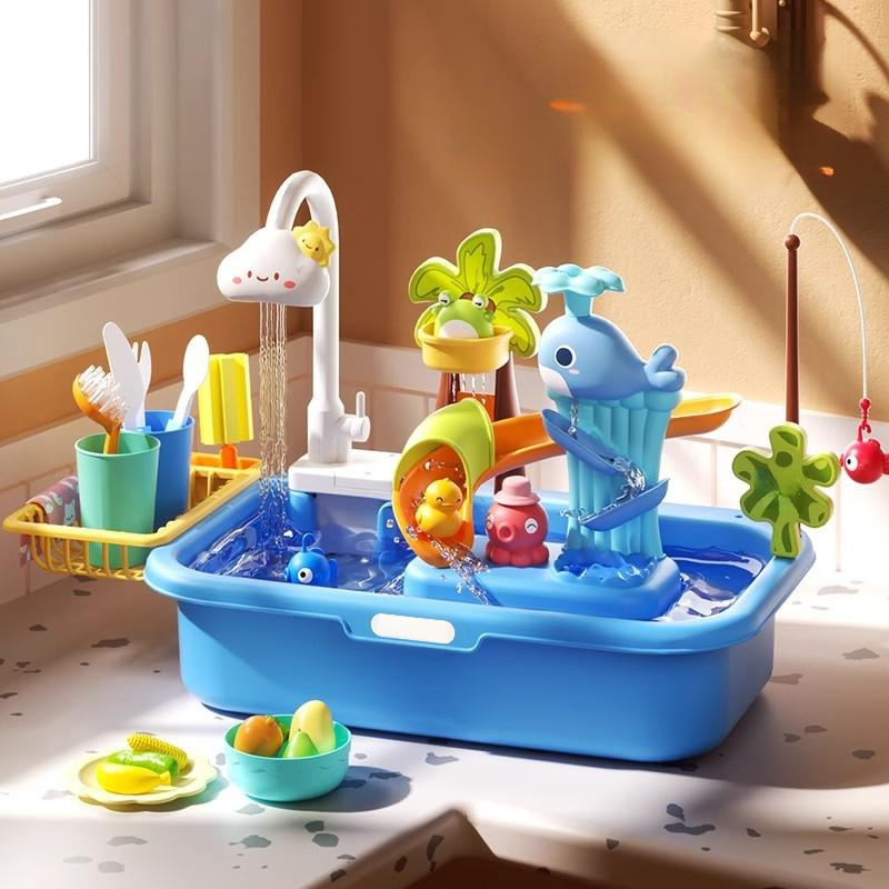 Kids Electric Shower Water Toy Set