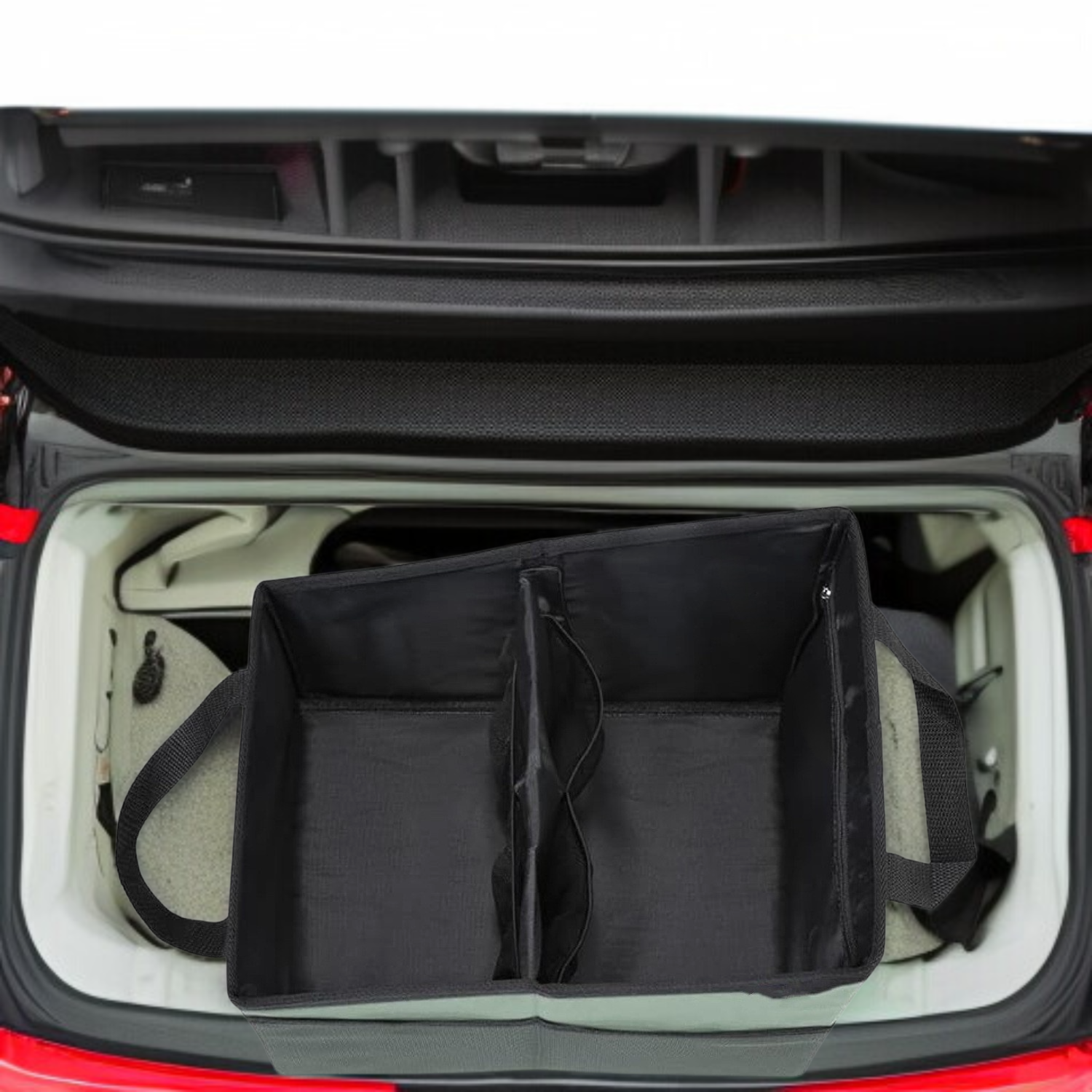 車のトランクオーガナイザー収納ボックス車のトランク収納ボックス折りたたみ式マルチコンパートメント収納ボックス