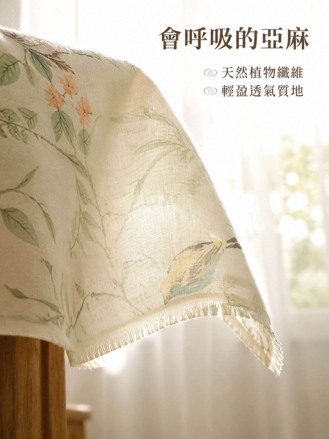 安·科頓·比塞林亞麻桌布