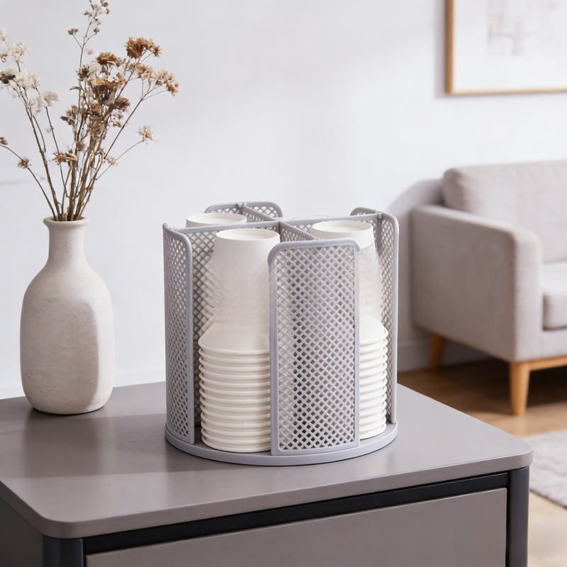 ชั้นวางของอเนกประสงค์ ถอดประกอบได้ หมุนได้ 360 องศา