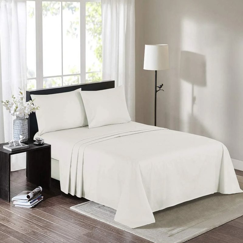 흰색 4개의 시트