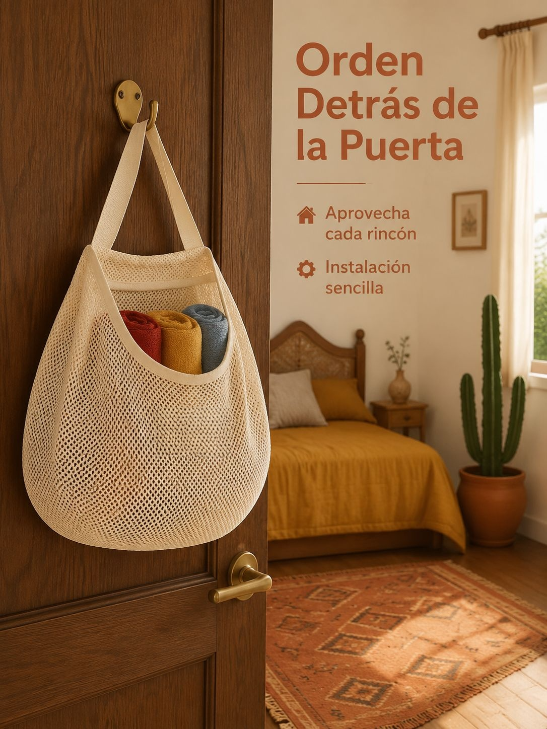 Bolsa colgante de almacenamiento para calcetines estilo japonés