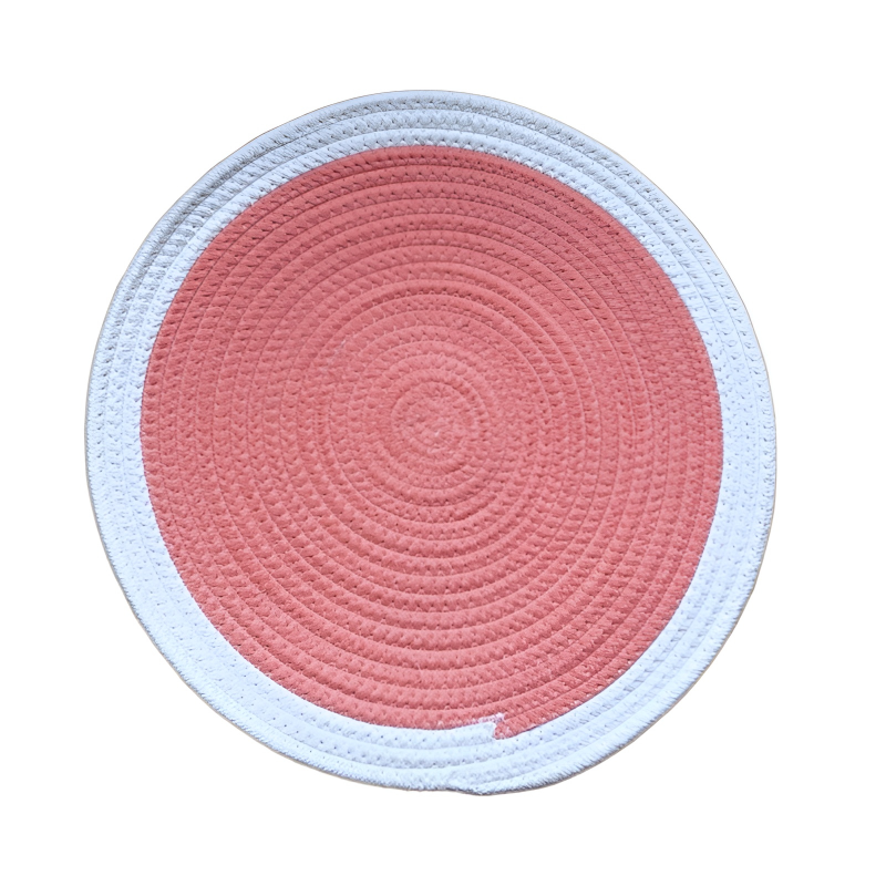 Cotton rope woven placemats