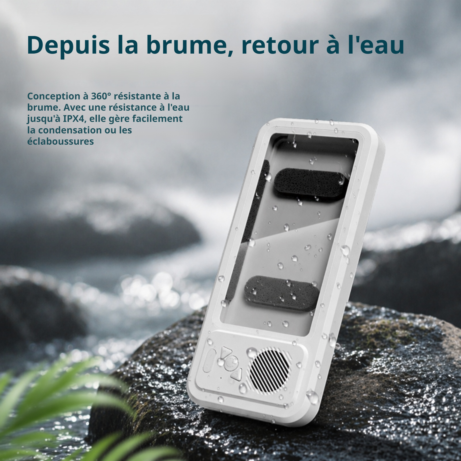 Étui de téléphone étanche pour salle de bain, parfait pour regarder des séries sous la douche