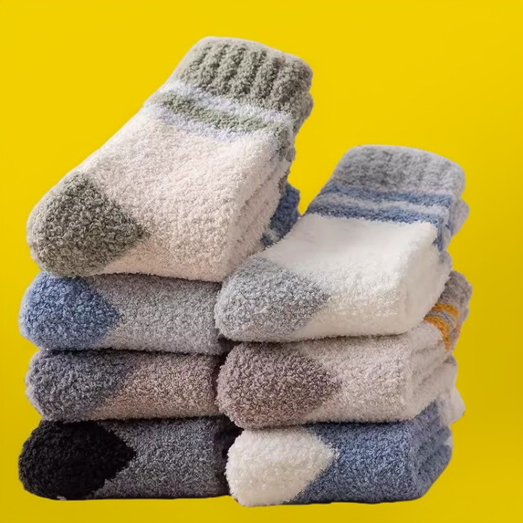 코랄융양말 남성 겨울 중목양말 소재 확대 이미지