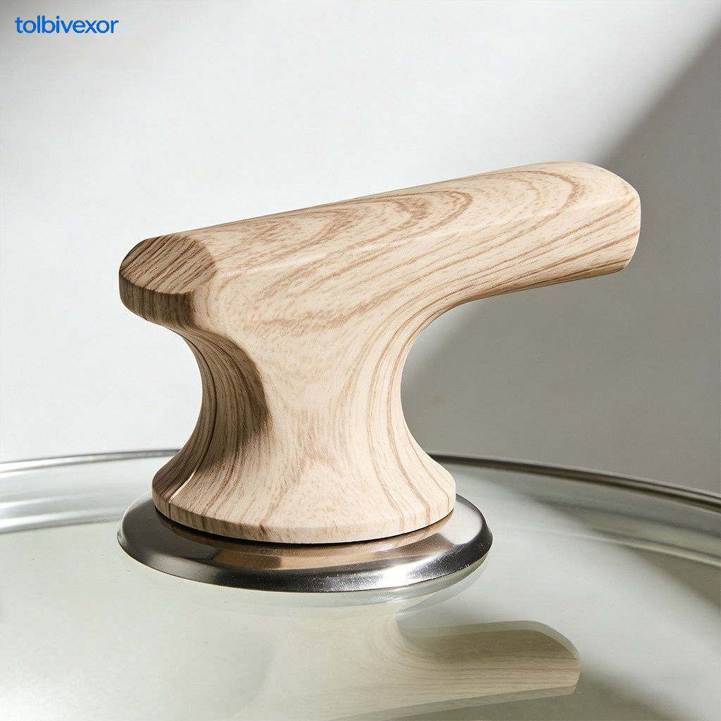 Wooden anti-scalding pot handle sleeves (5 pieces)