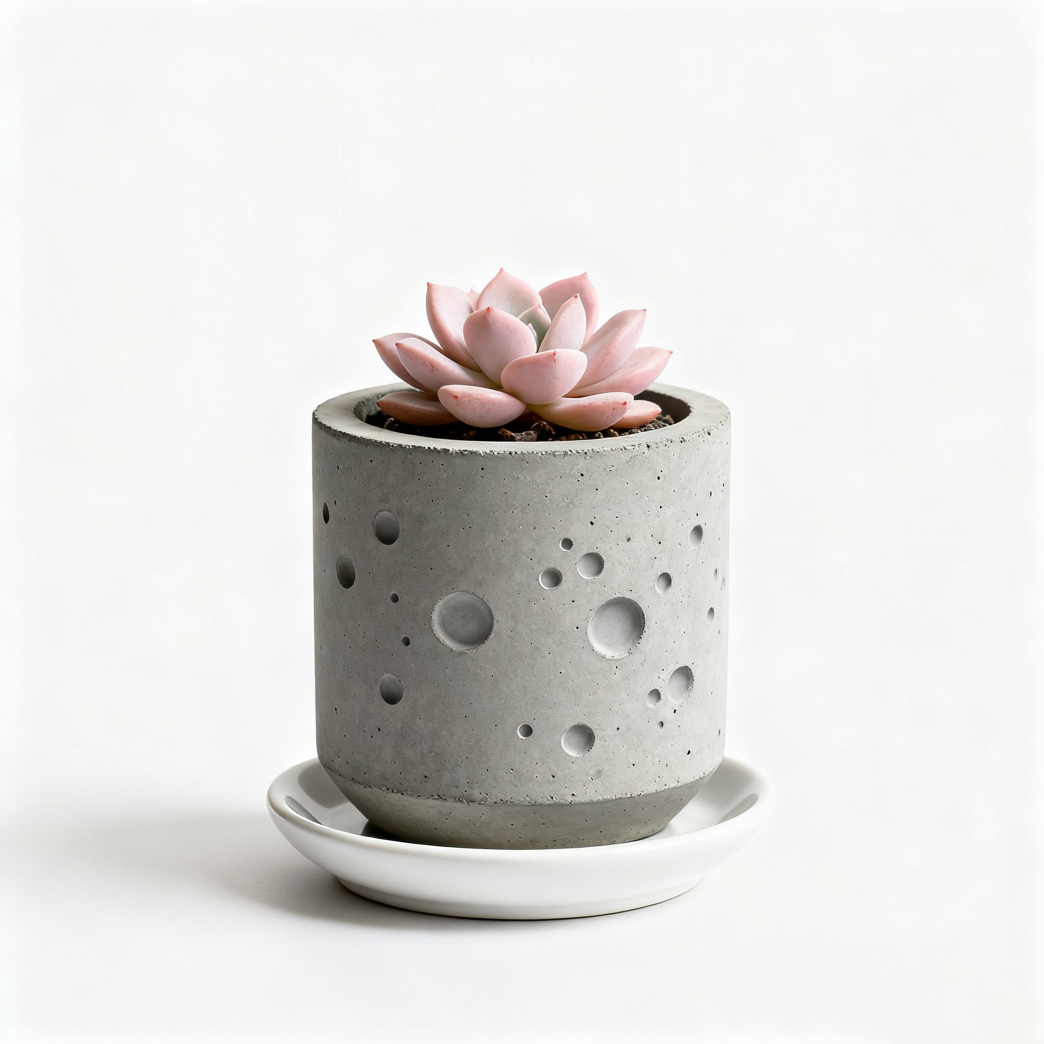  Dos macetas de suculentas decorativas