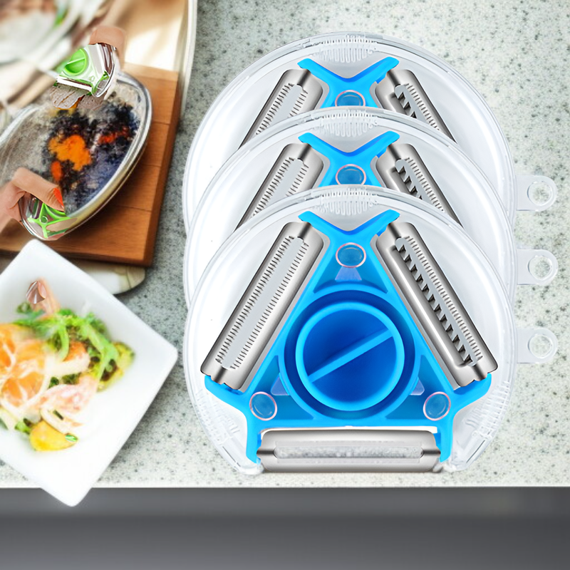 3-in-1 Küchenschäler