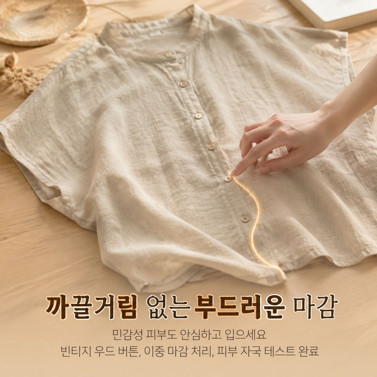 레트로 심플 루즈핏 박쥐소매 트렌디 탑