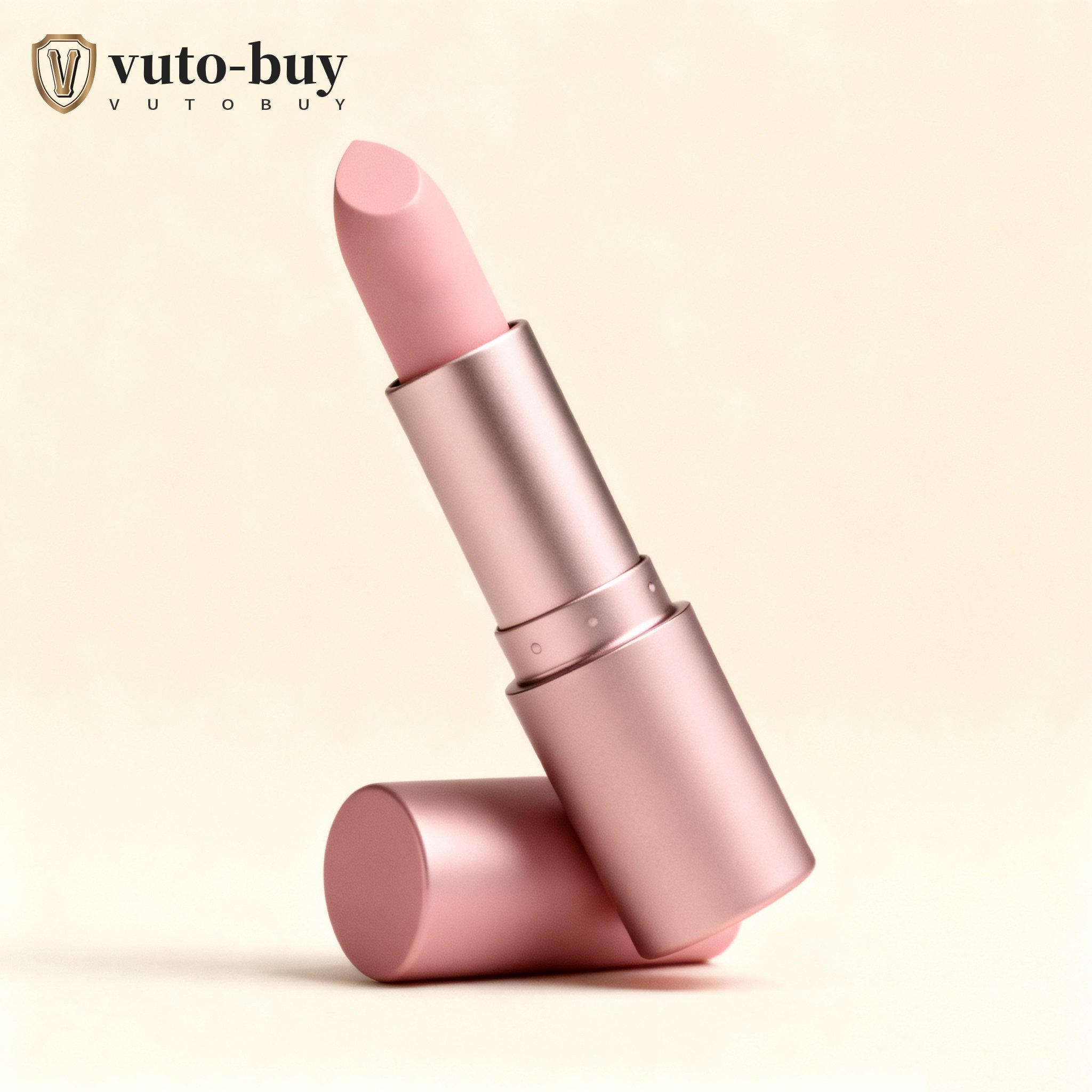 ลิปสติกสีชมพูหวาน