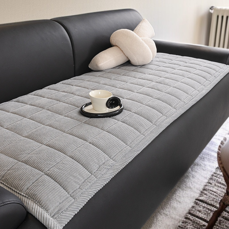 지중해 스타일 두꺼운 소파 쿠션 두꺼운 코듀로이 세탁기 플러스 쿠션 미끄럼 방지 방석 미끄럼 방지 쿠션 두꺼운 소파 쿠션