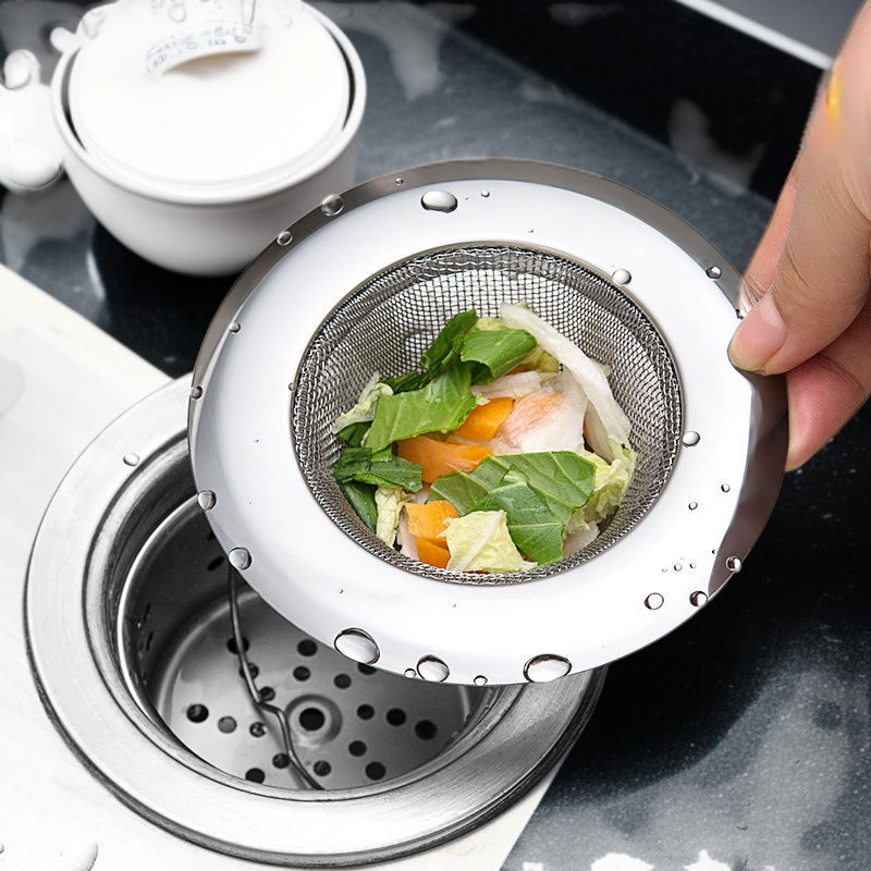 스테인리스 뚜껑 방취 하수구 싱크대 거름망