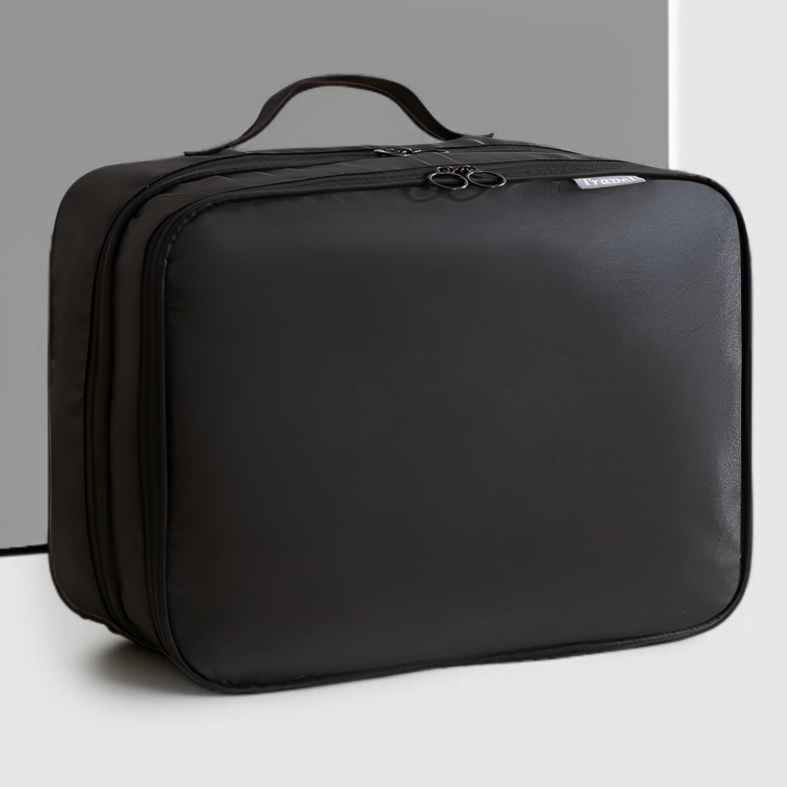 旅行用靴収納バッグ 折りたたみ式 ポータブル 3層 立体 靴バッグ 旅行用