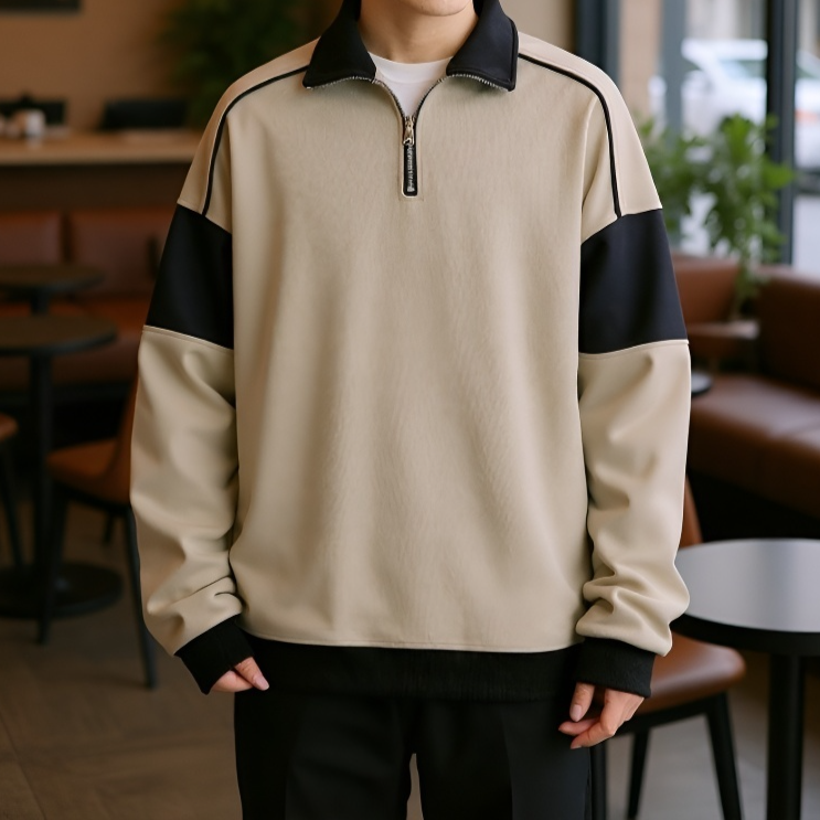 Sportliches Sweatshirt mit modischem Schnitt