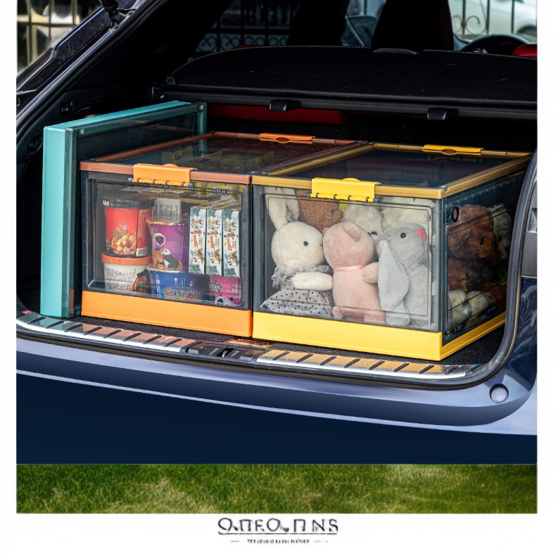 Caja organizadora de plástico transparente para ropa y juguetes, uso doméstico