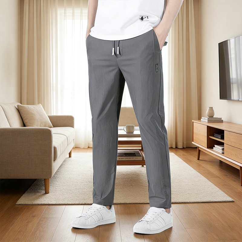  軽ビジネスストレートパンツ