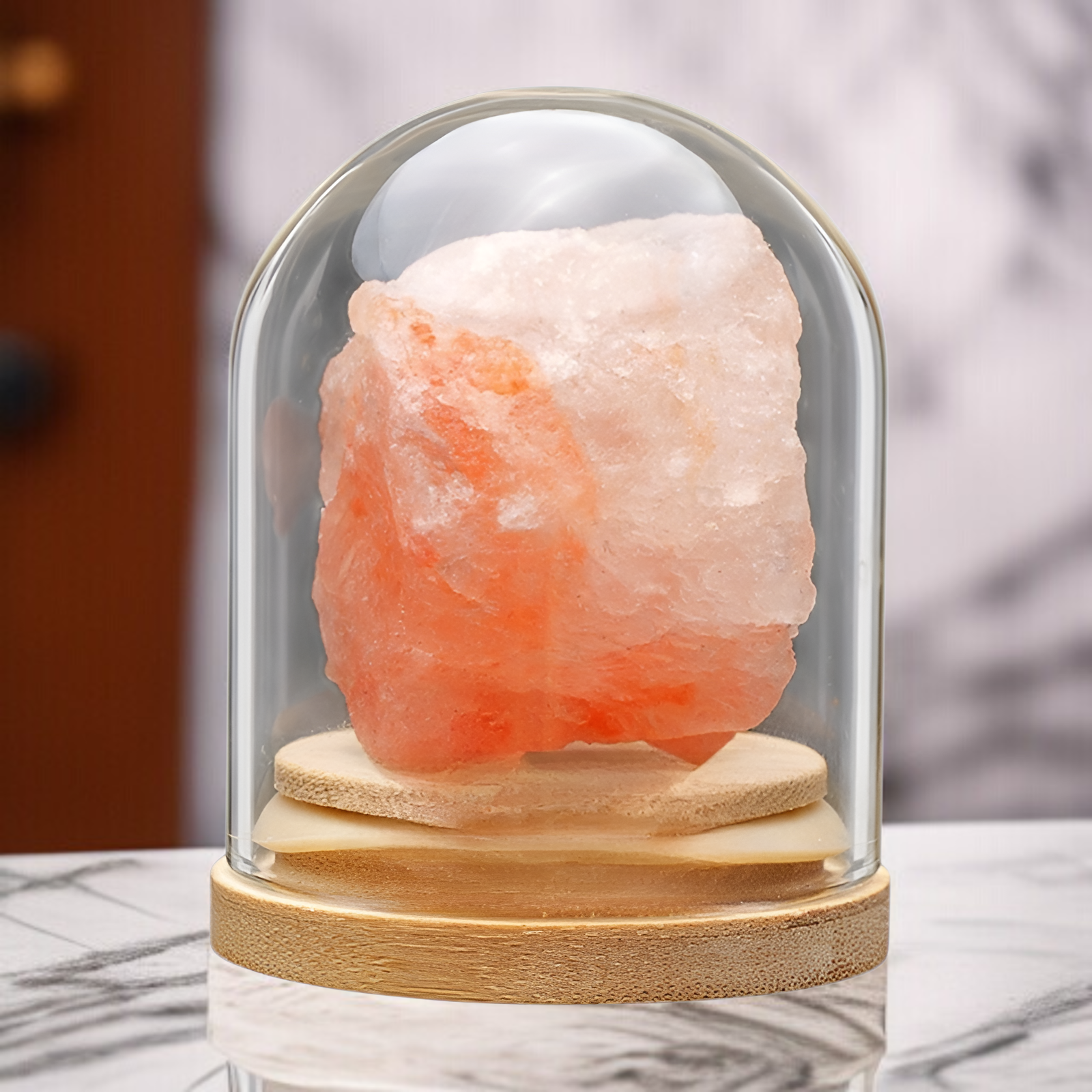 집꾸미기용 천연수정 원석 소원병 장식