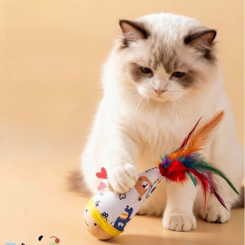 Wobble Cat Toy – Boredom Buster